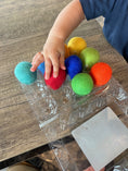 Load image into Gallery viewer, Dozen Rainbow Party 100% Wool Felt Eggs (12)