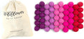 Load image into Gallery viewer, Hot Love Wool Felt Balls for Crafts & Sensory Play (50 Pack)