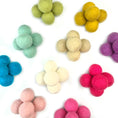 Load image into Gallery viewer, Unicorn Princess Wool Felt Balls for Crafts & Sensory Play (50 Pack)