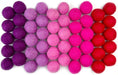 Load image into Gallery viewer, Hot Love Wool Felt Balls for Crafts & Sensory Play (50 Pack)