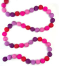 Load image into Gallery viewer, Hot Love Wool Felt Balls for Crafts & Sensory Play (50 Pack)