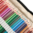 Load image into Gallery viewer, Watercolor Pencils – 36 Colors – Canvas Rollup – Eco-Friendly