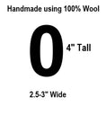 Load image into Gallery viewer, Handmade Wool Number Garland (0–9) – Colorful Educational Decor