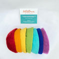 Load image into Gallery viewer, Rainbow Party Felt Bowls (7)