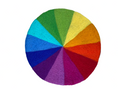 Load image into Gallery viewer, Rainbow Party Felt Mat - 15" Diameter