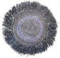 Load image into Gallery viewer, Raffia Fringed Sweet Grass Wall Hanging 23"