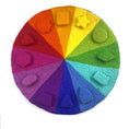 Load image into Gallery viewer, Rainbow Party Sorting Set Play Mat, Felt Balls, Bowls, Shapes, for Learning Through Play