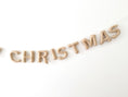 Load image into Gallery viewer, Merry Christmas Felt Garland Handmade in Nepal | Wool Holiday Banner | Artisan Mantel Wall Decor
