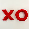Load image into Gallery viewer, XOXO Felt Garland Handmade in Nepal | Wool Love Decor Wall Hanging
