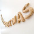 Load image into Gallery viewer, Merry Christmas Felt Garland Handmade in Nepal | Wool Holiday Banner | Artisan Mantel Wall Decor
