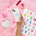 Load image into Gallery viewer, Brights Vinyl Alphabet Stickers - A thru Z
