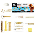 Load image into Gallery viewer, Mont Marte Pottery Tool Set Signature 23pc, Clay, Polymer, Ceramic Sculptures
