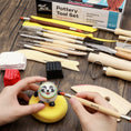 Load image into Gallery viewer, Mont Marte Pottery Tool Set Signature 23pc, Clay, Polymer, Ceramic Sculptures
