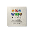 Load image into Gallery viewer, Metallic Watercolors – Wheat Straw Palette
