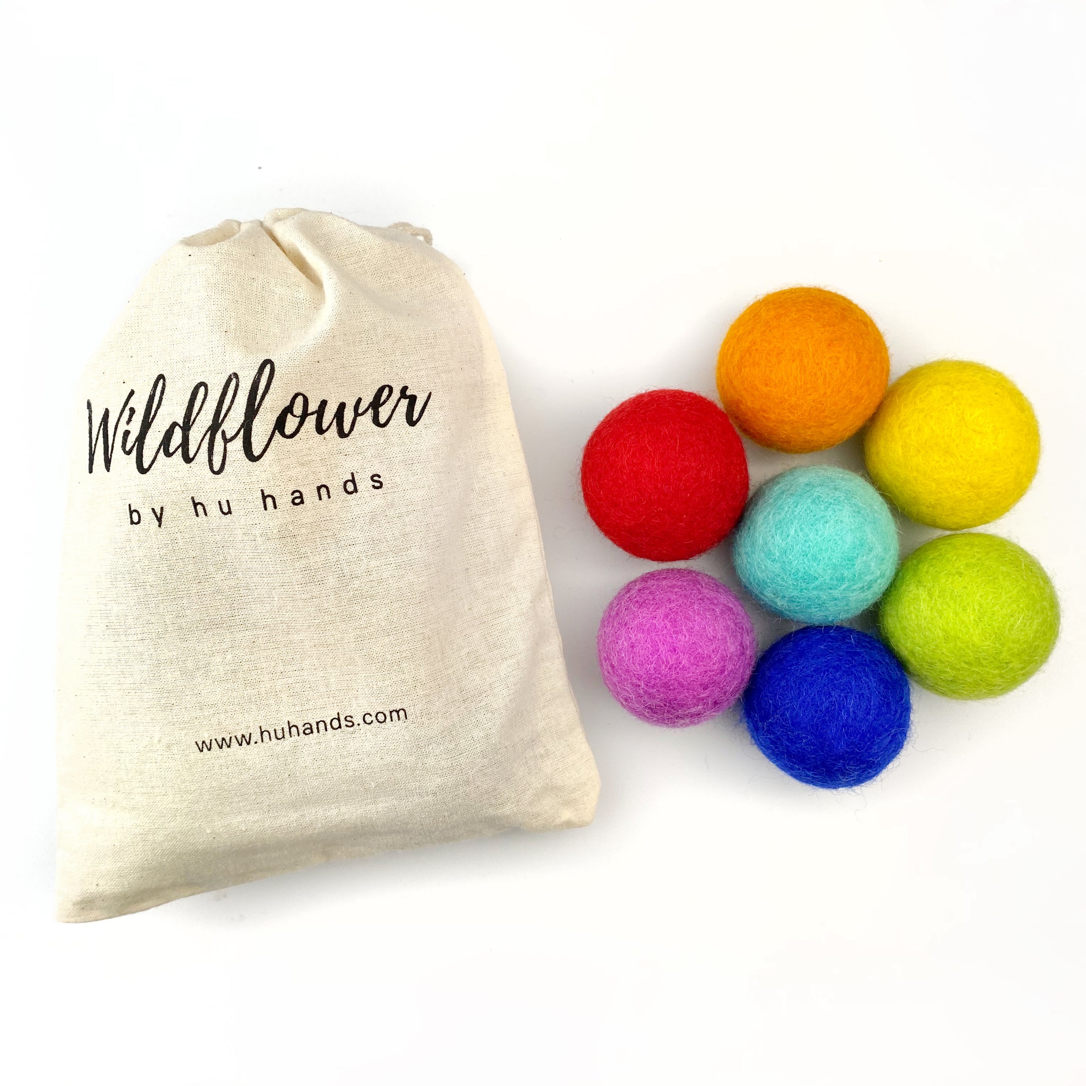 Mix Cheers, 8-Natur Wool Felt Balls for Crafts are Laboratory-Tested, 50 Wool  Balls for Your Creative Projects Plastic Free in Cotton Bag