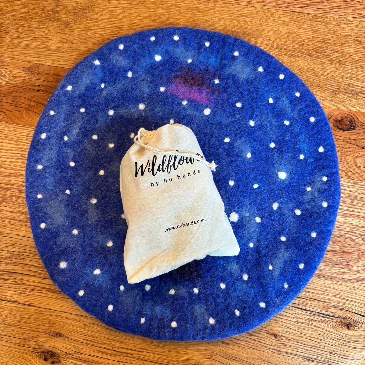 Handmade Felt Solar System Outer Space Play Mat Set with Planets