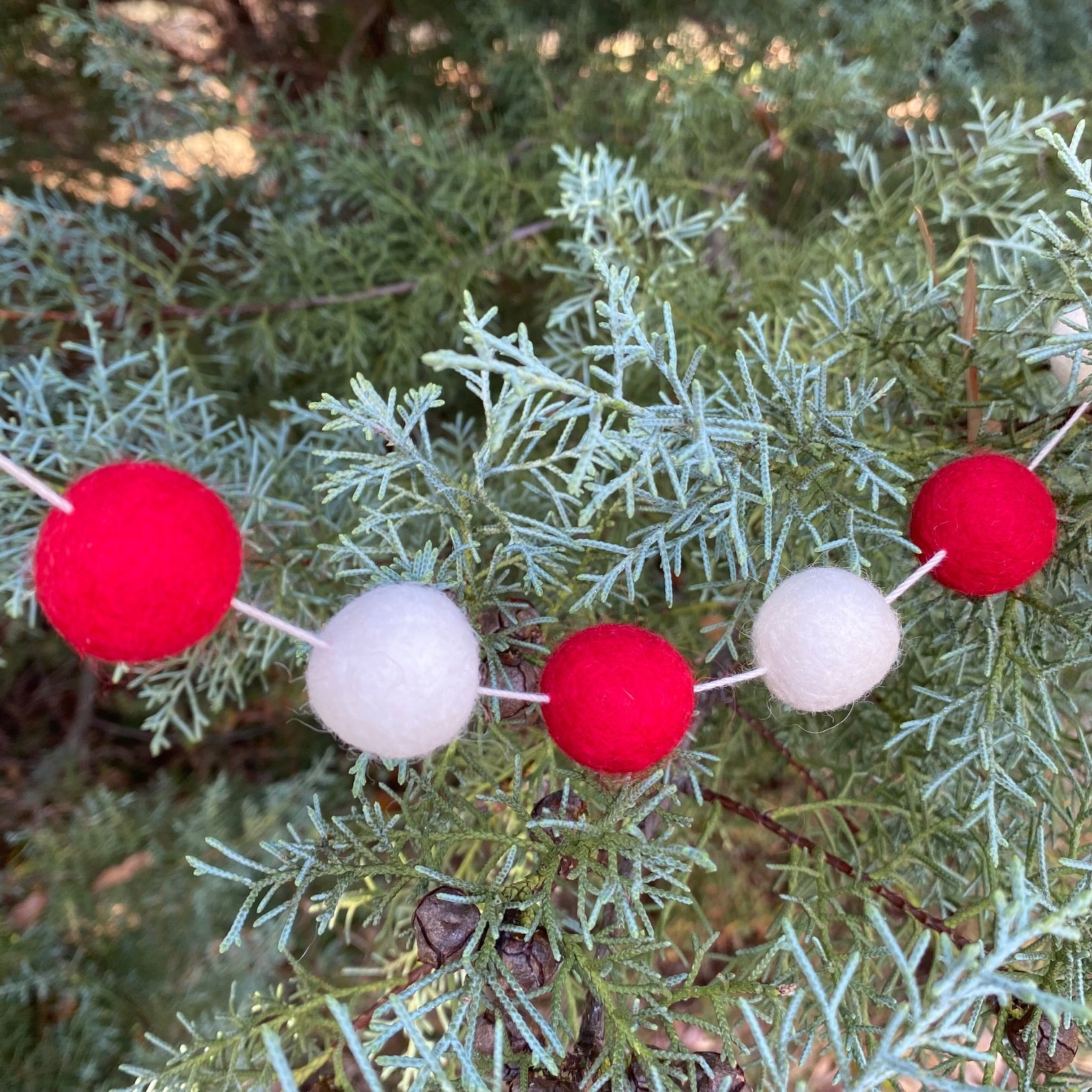 Candy Cane Garland