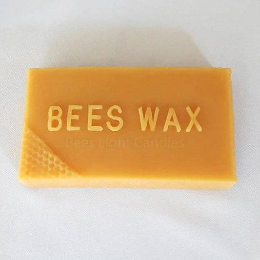 100% Pure Beeswax Blocks – Handcrafted in the USA