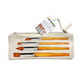 Load image into Gallery viewer, Watercolor Travel Set | Bamboo Case, Brushes, & Paper Pad
