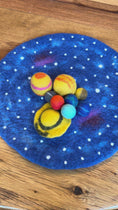 Load and play video in Gallery viewer, Handmade Felt Solar System Outer Space Play Mat Set with Planets
